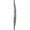 Ekena Millwork Warsaw Ceiling Medallion (Fits Canopies up to 3 1/2"), 18"OD x 3 1/2"ID x 1 3/8"P, Silver CM18WASLS - alternate 2
